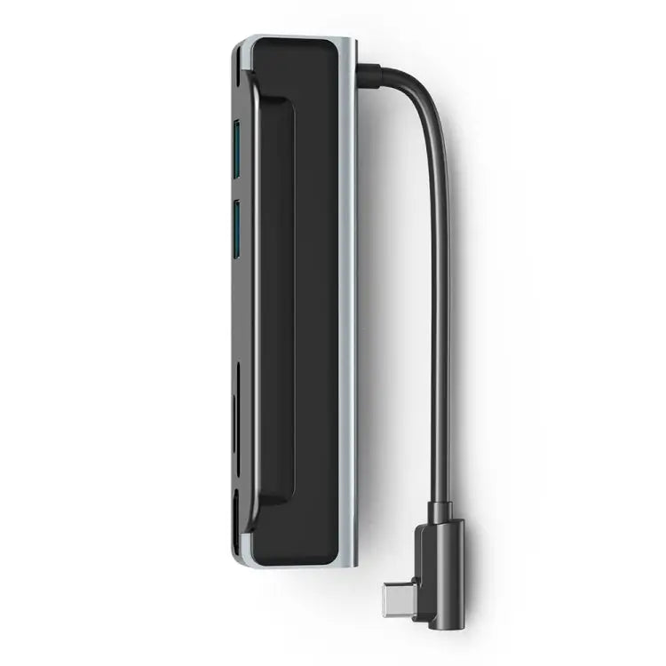 AD-065 6 in 1 USB-C / Type-C to 4K HDMI + SD / TF Card Slot + Type-C + 2 USB 3.0 Back Clip Style Multifunctional