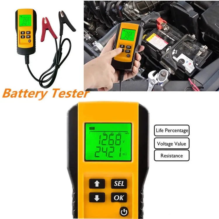 AE300 Car 12V Digital Battery Tester Analyzer Digital Battery Tester - Digital Battery Tester