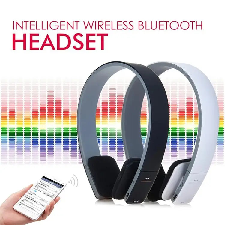 AEC BQ618 Smart Wireless Bluetooth Stereo Handsfree Earphone with Microphone Support 3.5mm for Phone / Tablet / PSPs