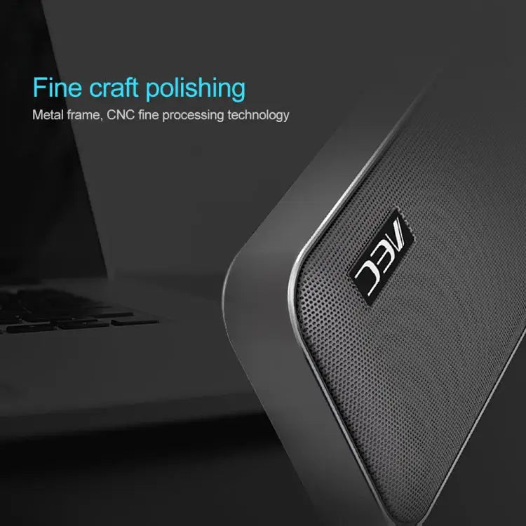 AEC BT-205 Portable Wireless Bluetooth Speaker Stereo Music Loudspeaker Built-in Microphone Support TF Card - Apple