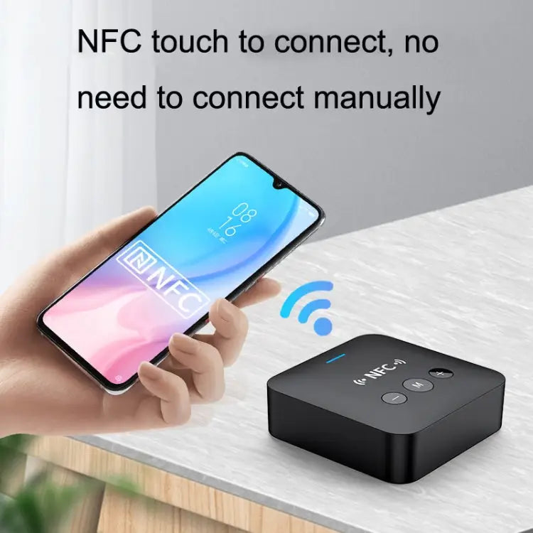 AFK-A10 NFC Bluetooth Receiver Transmitter AUX Car Speaker Receiver - Apple Accessories