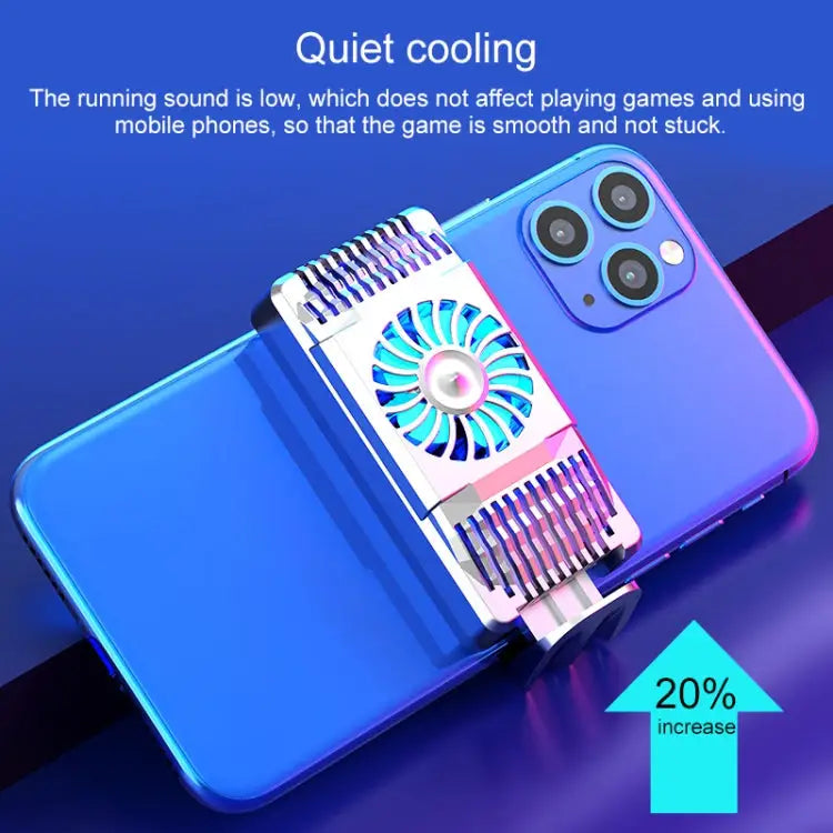 AH-101 Semiconductor Mobile Phone Cooling Bracket - Silver