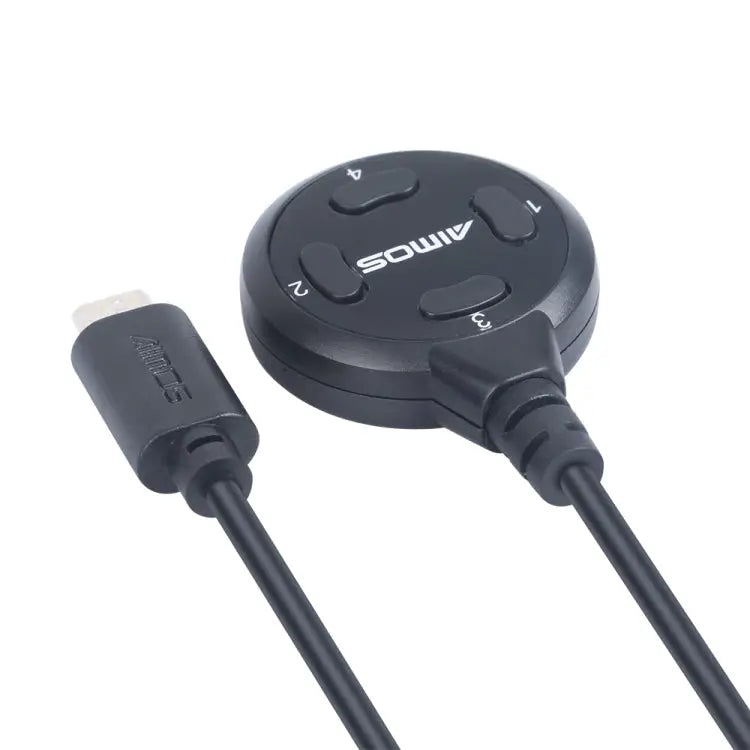 AIMOS AM-SH4 Switcher Sharing Device 4-buttons Extension Cable Extender AM-SH4 - AM-SH4