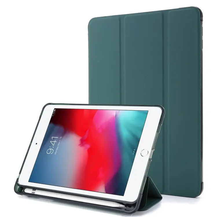 Airbag Horizontal Flip Leather Case with Three-fold Holder & Pen Holder For iPad 10.2 2021 / 2020 / 2019 For iPad Mini