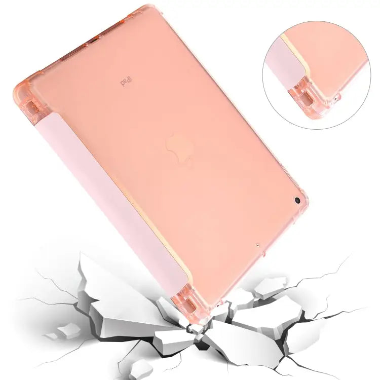 Airbag Horizontal Flip Leather Case with Three-fold Holder & Pen Holder For iPad 10.2 2021 / 2020 / 2019 For iPad Mini