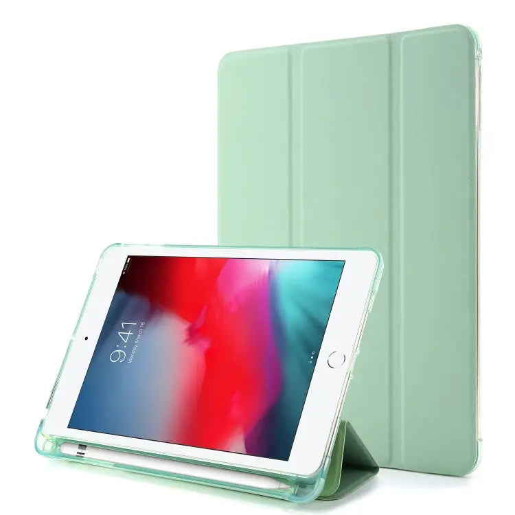 Airbag Horizontal Flip Leather Case with Three-fold Holder & Pen Holder For iPad 10.2 2021 / 2020 / 2019 For iPad Mini
