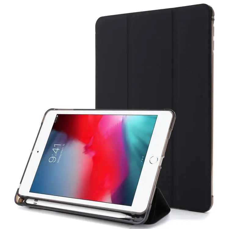 Airbag Horizontal Flip Leather Case with Three-fold Holder & Pen Holder For iPad 10.2 2021 / 2020 / 2019 For iPad Mini