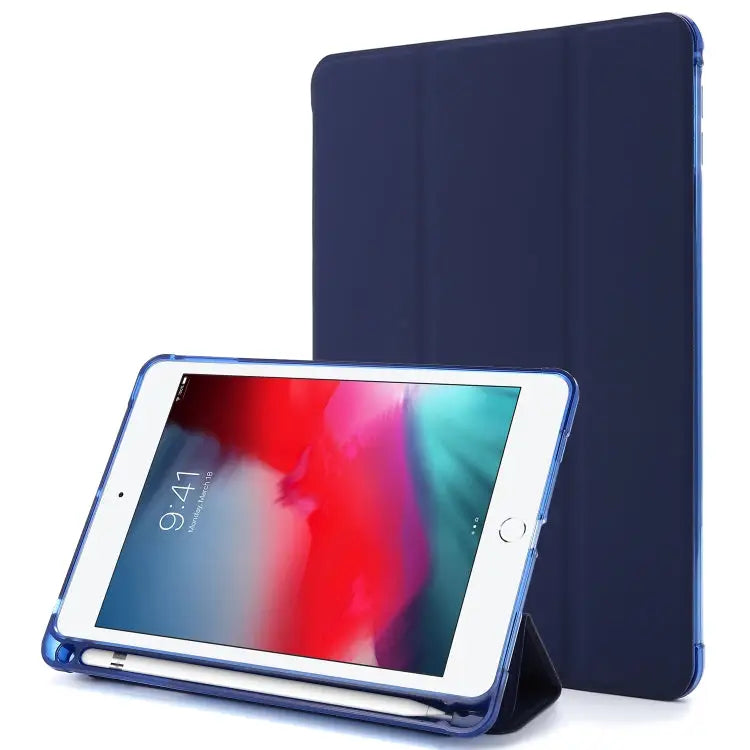 Airbag Horizontal Flip Leather Case with Three-fold Holder & Pen Holder For iPad 10.2 2021 / 2020 / 2019 For iPad Mini