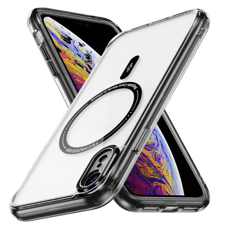 Airbag Magsafe PC Hybrid TPU Phone Case For iPhone 11 For iPhone 11 Pro For iPhone X / XS For iPhone XR - For iPhone XR