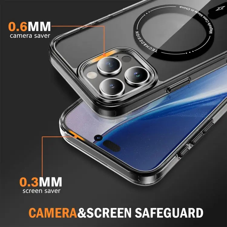 Airbag Magsafe PC Hybrid TPU Phone Case For iPhone 16 Pro Max For iPhone 16 Pro For iPhone 16 Plus For iPhone 16