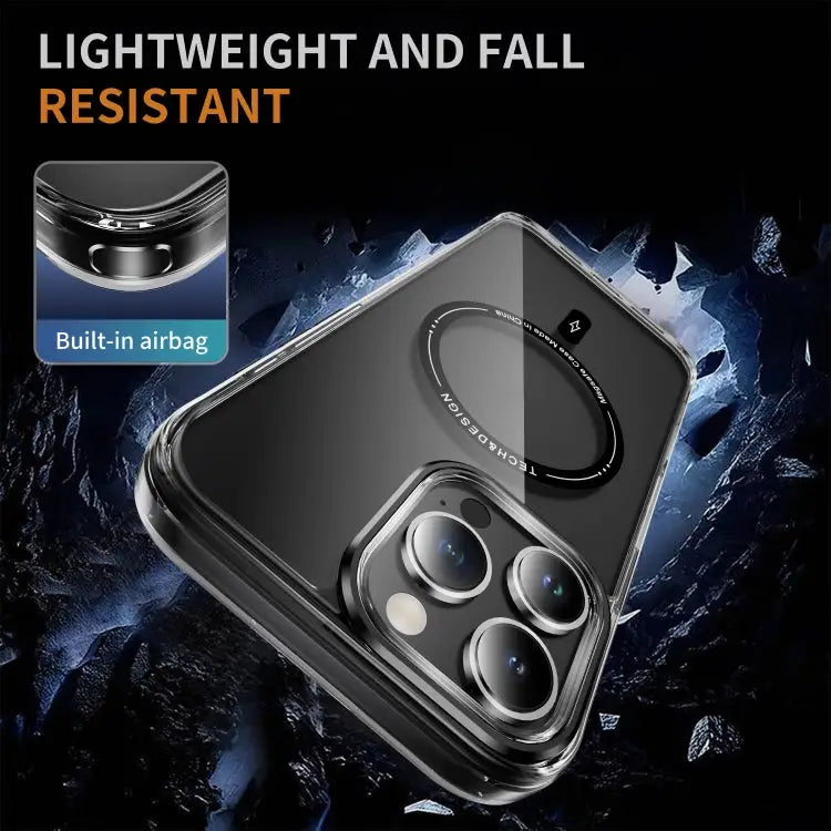 Airbag Magsafe PC Hybrid TPU Phone Case For iPhone 16 Pro Max For iPhone 16 Pro For iPhone 16 Plus For iPhone 16