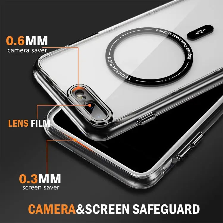 Airbag Magsafe PC Hybrid TPU Phone Case For iPhone XS Max For iPhone 7 Plus / 8 Plus - Apple Accessories