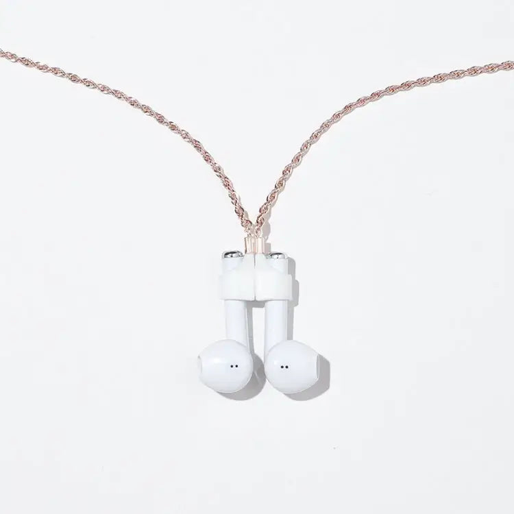 AIRPODS Wireless Headset Anti-lost Chain Strong Magnetic Sleeve Titanium Steel Stainless Steel Color Retention