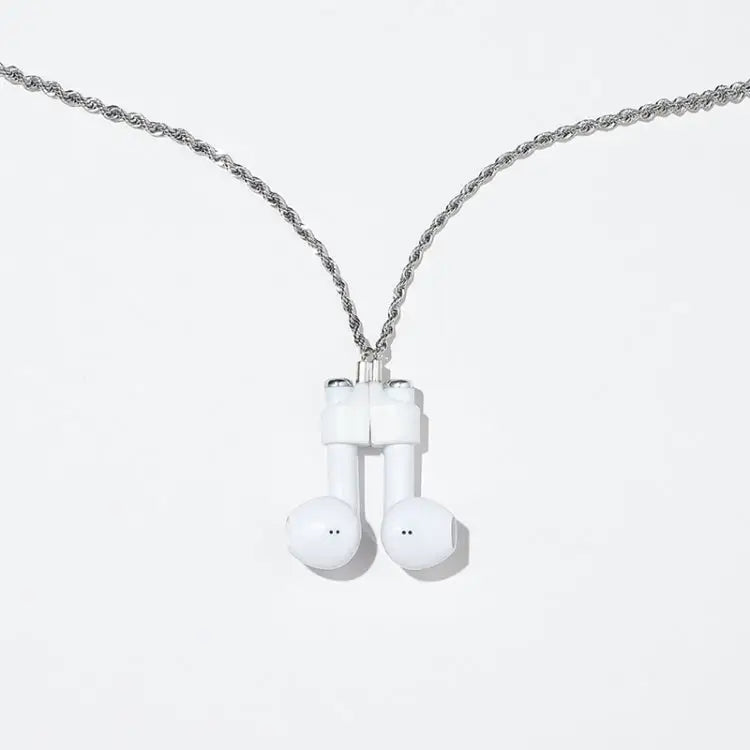 AIRPODS Wireless Headset Anti-lost Chain Strong Magnetic Sleeve Titanium Steel Stainless Steel Color Retention