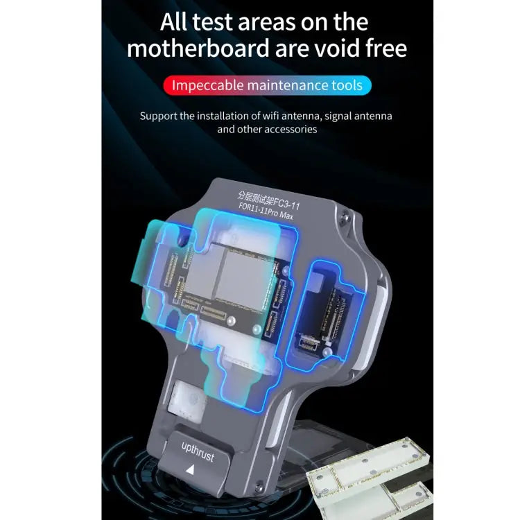 Aixun FC3-11 Mainboard Layered Testing Fixture for iPhone 11/11 Pro/11Pro Max - Aixun FC3-11