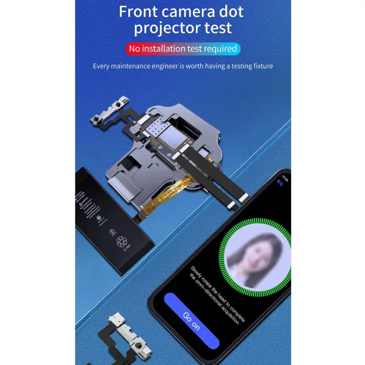 Aixun FC3-11 Mainboard Layered Testing Fixture for iPhone 11/11 Pro/11Pro Max - Aixun FC3-11