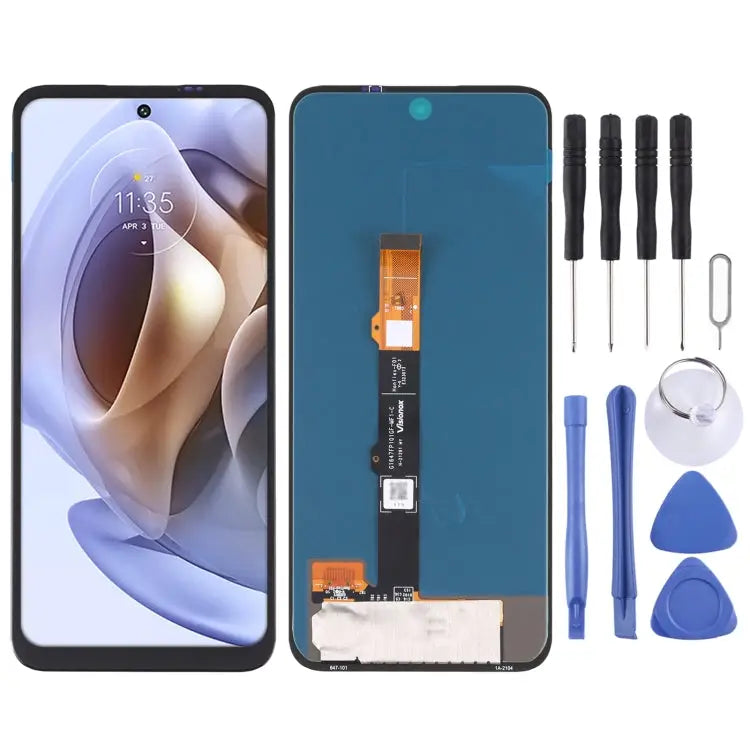 AMOLED Material LCD Screen and Digitizer Full Assembly For Motorola Moto G31 / G41 / G71 5G For Motorola Moto