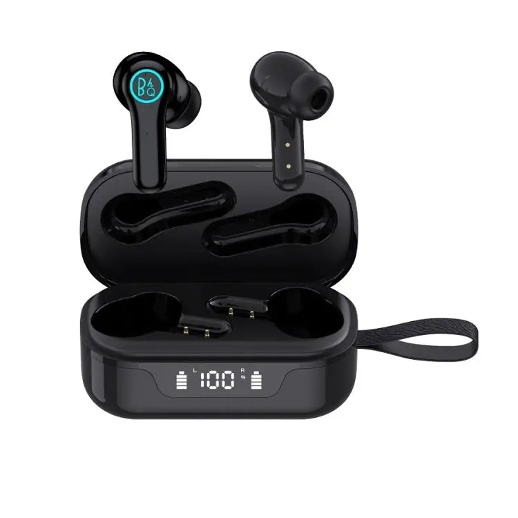 ANC PRO Touch 5.0TWS Master-slave Switch Wireless Bluetooth Headset Intelligent Noise Reduction - Black