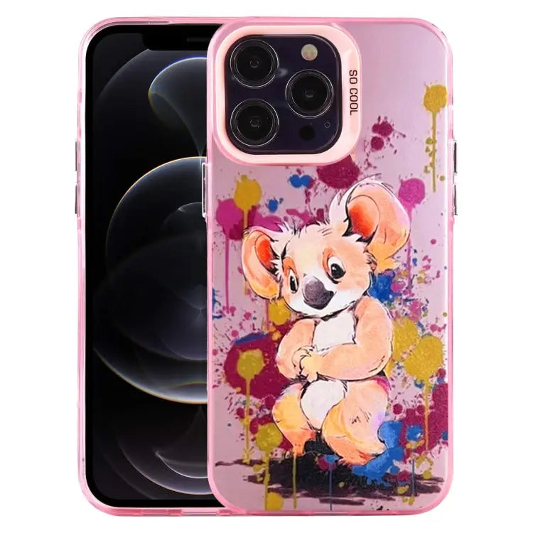 Animal Pattern PC Phone Case For iPhone 12 Pro For iPhone 11 - For iPhone 12 Pro / Koala - Apple Accessories