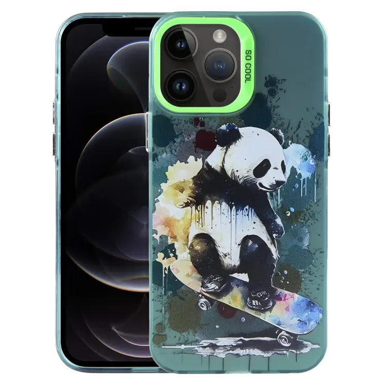 Animal Pattern PC Phone Case For iPhone 12 Pro For iPhone 11 - For iPhone 12 Pro / Panda - Apple Accessories
