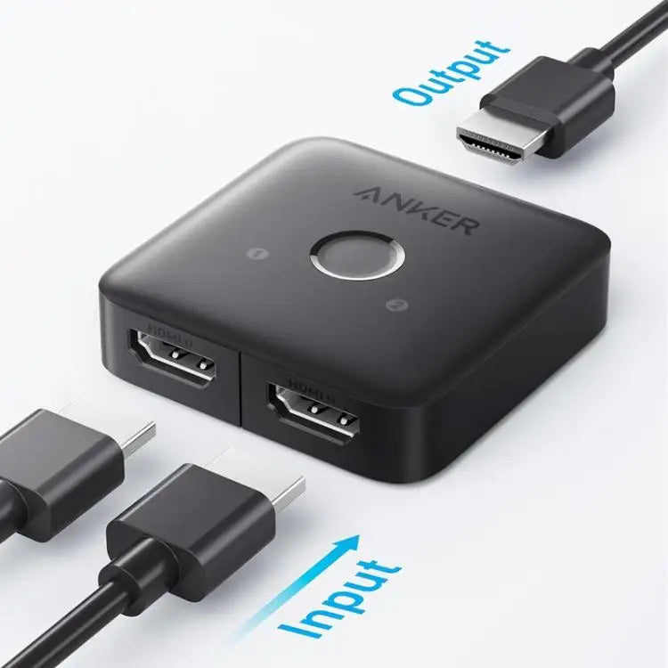 ANKER A83H1 4K 2 Into 1 Out Docking Station HDMI Converter - A83H1 - Computer & Networking