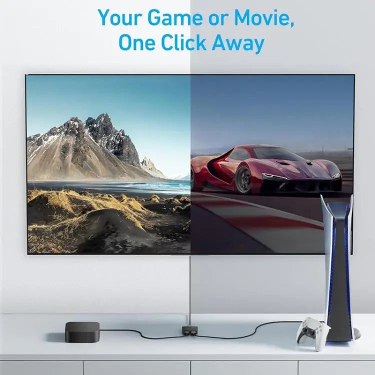 ANKER A83H1 4K 2 Into 1 Out Docking Station HDMI Converter - A83H1 - Computer & Networking