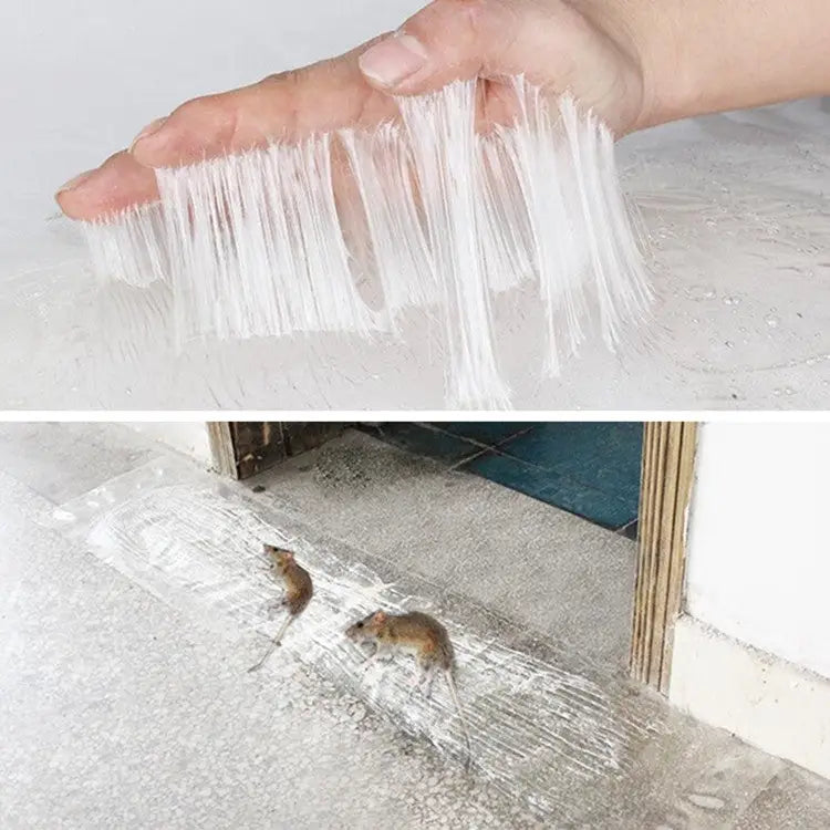 Anti-rodent Strong Sticky Board Transparent Sticky Mouse with Mousetrap Glue Long Transparent - Long Transparent