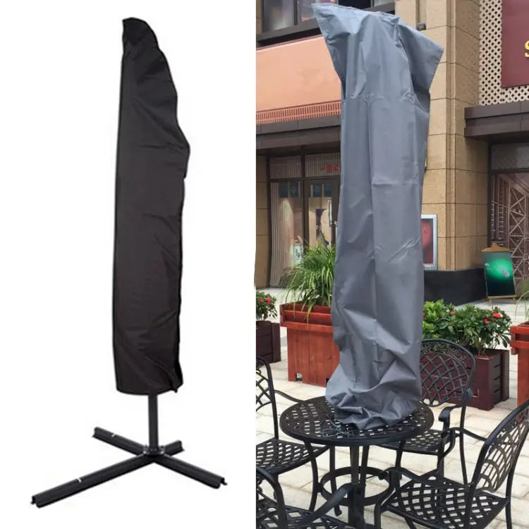 Anti-UV 210D Oxford Cloth Folding Outdoor Parasol Umbrella Protective Cover Size: 57*48*25cm(Black) Size: 57*48*25cm