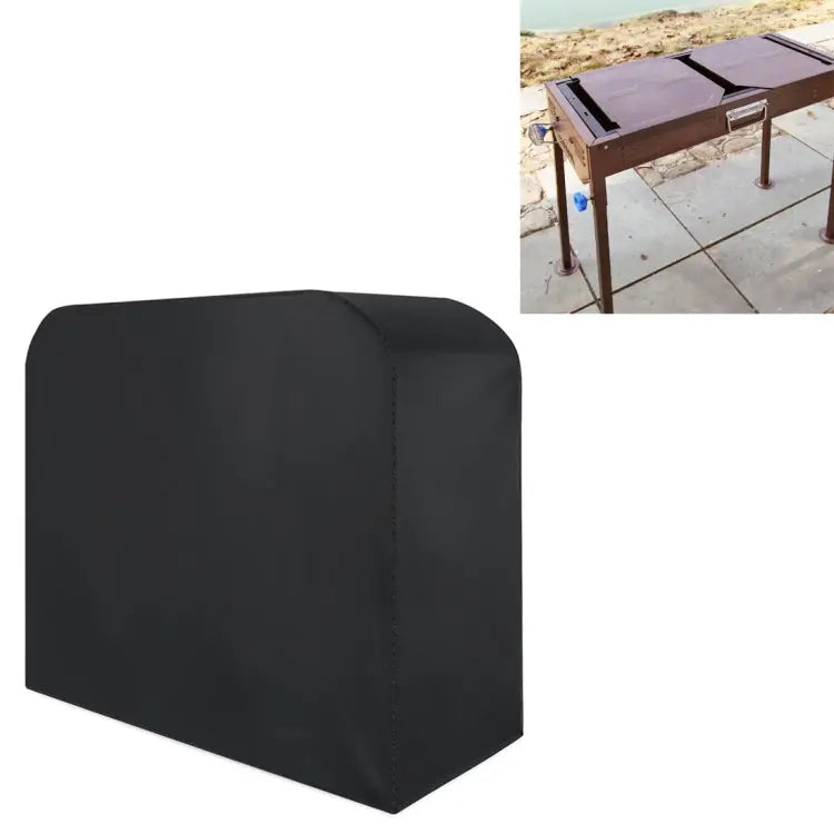 Anti-UV Waterproof Dust-proof 210D Oxford Cloth Folding BBQ Protective Cover Outdoor Gas Charcoal Electric Barbeque