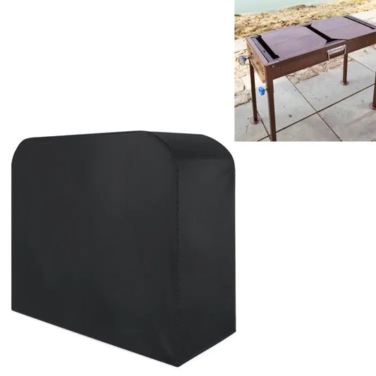 Anti-UV Waterproof Dust-proof 210D Oxford Cloth Folding BBQ Protective Cover Outdoor Gas Charcoal Electric Barbeque