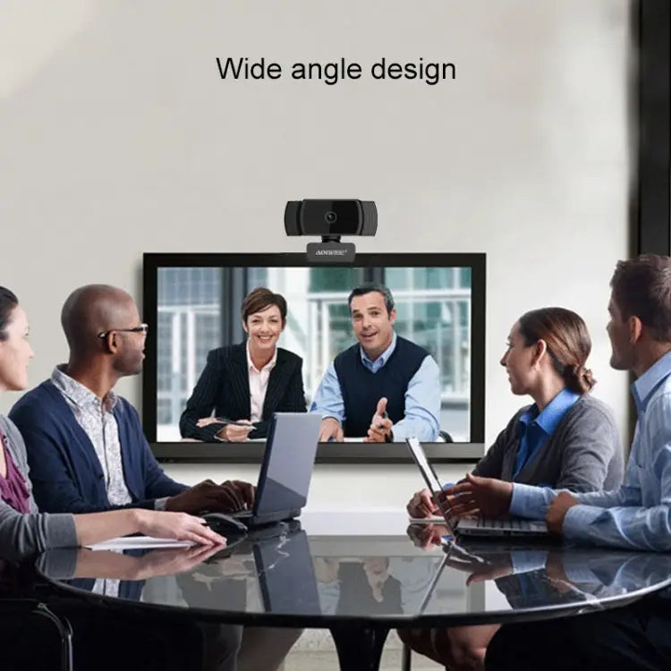 Aoni A20 FHD 1080P IPTV WebCam Teleconference Teaching Live Broadcast Computer Camera with Microphone A20 - A20