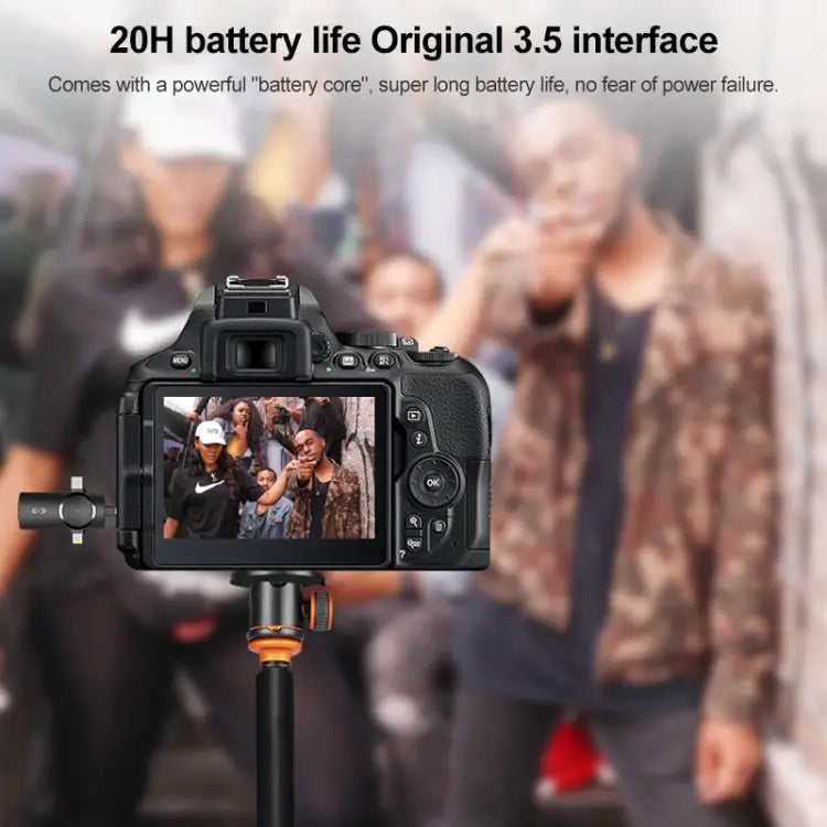 AP031-2 3 in 1 Noise Reduction Lavalier Wireless Microphone with Mic AP031-2 - AP031-2