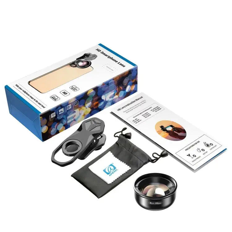 APEXEL APL-HB100MM HD Insect Jewelry 100 Micro External Mobile Phone Lens APL-HB100MM - APL-HB100MM