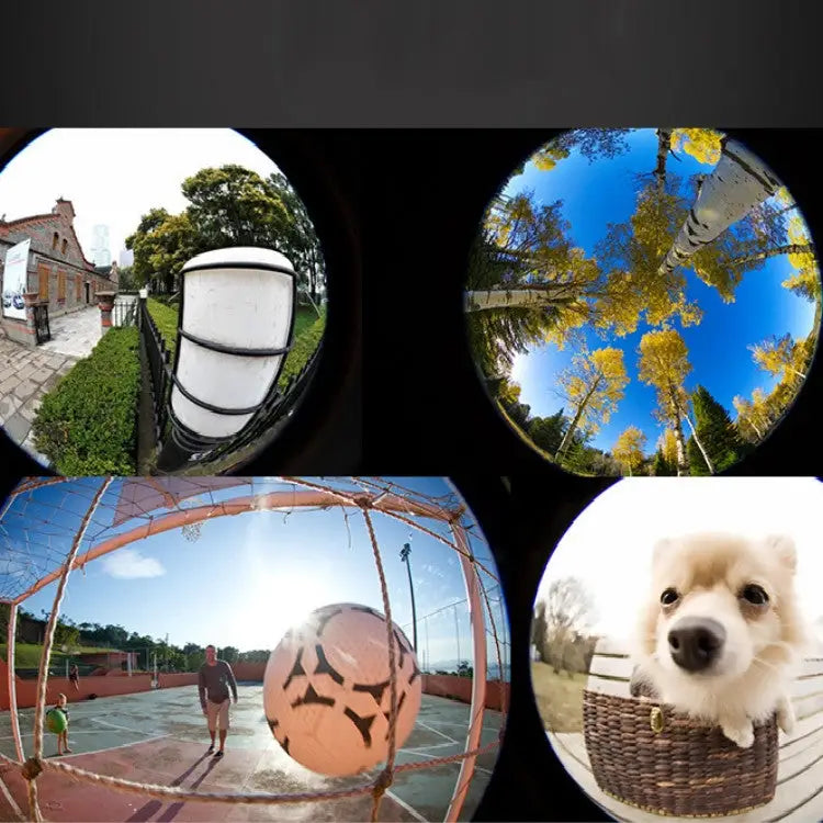 APEXEL APL-HB195 195 Degrees Fisheye Professional HD External Mobile Phone Universal Lens 195 Degrees Fisheye - 195