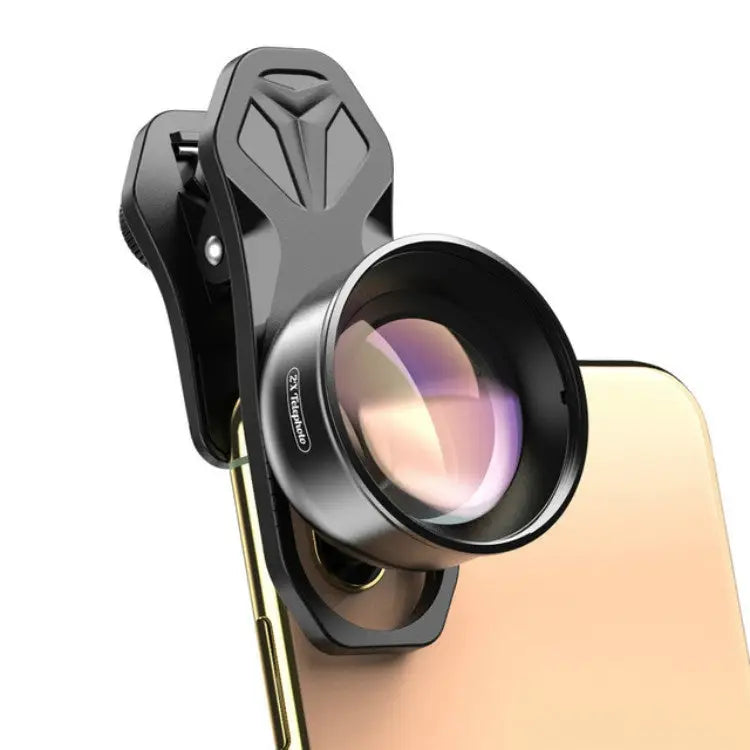APEXEL APL-HB2X 2X Telephoto Lens Extended Professional HD External Mobile Phone Universal Lens 2X Telephoto - 2X