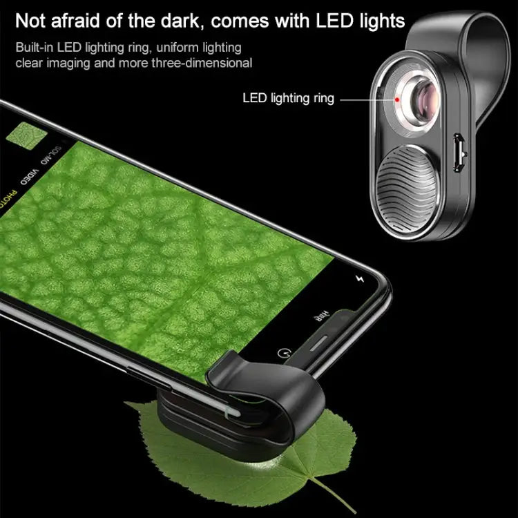 APEXEL APL-MS001 100X Smartphone Microscope with LED Light APL-MS001 - APL-MS001