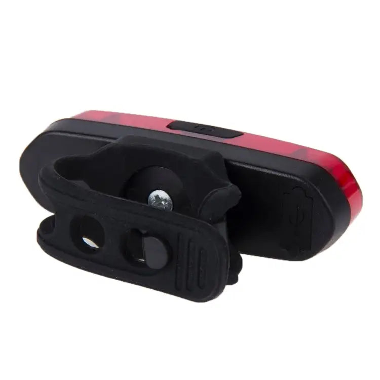 AQY-096 IPX4 Detachable USB Rechargeable Single Color LED Bike Taillight White (Red
