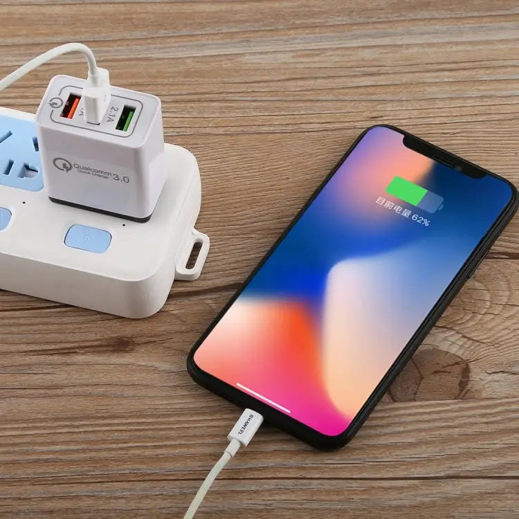 AR-QC-03 2.1A 3 USB Ports Quick Charger Travel Charger US Plug