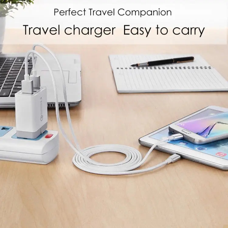 AR-QC-03 2.1A 3 USB Ports Quick Charger Travel Charger US Plug