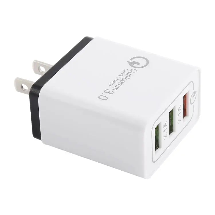 AR-QC-03 2.1A 3 USB Ports Quick Charger Travel Charger US Plug