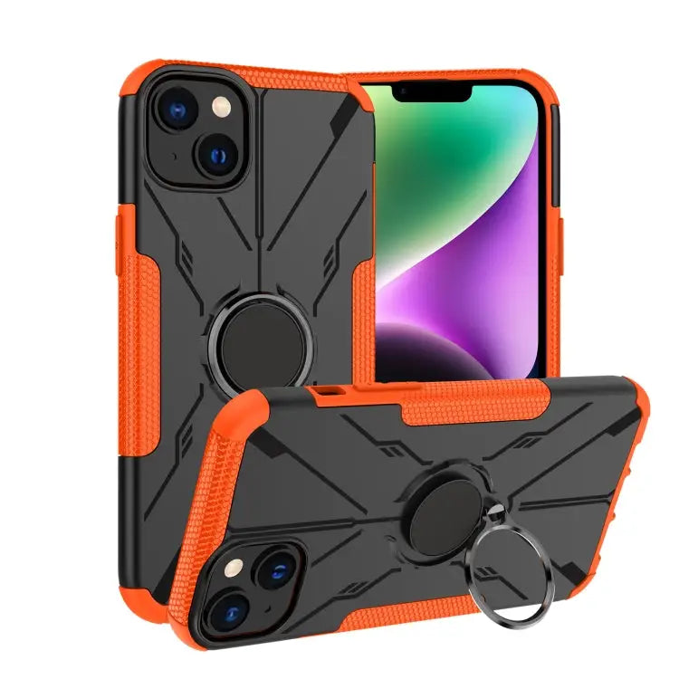Armor Bear Shockproof PC + TPU Phone Case with Ring For Infinix Note 12 G96 For Tecno Spark 9T For Motorola Moto G62 5G