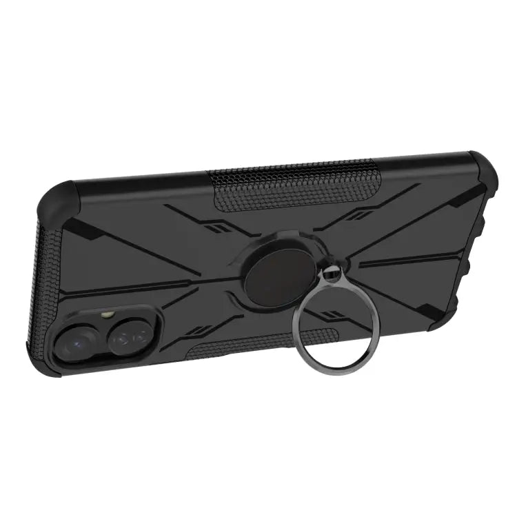Armor Bear Shockproof PC + TPU Phone Case with Ring For Infinix Note 12 G96 For Tecno Spark 9T For Motorola Moto G62 5G