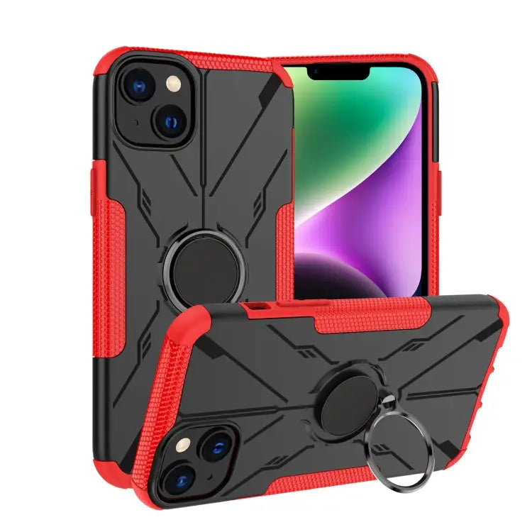 Armor Bear Shockproof PC + TPU Phone Case with Ring For Infinix Note 12 G96 For Tecno Spark 9T For Motorola Moto G62 5G