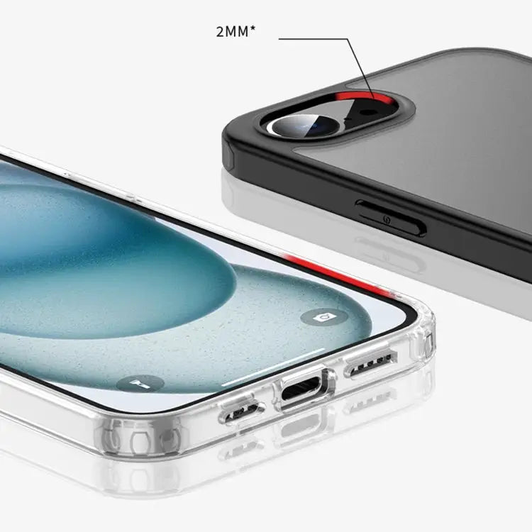 Armor Clear TPU Hard PC Phone Case iPhone 16e - iPhone 16e / Clear - Apple Accessories