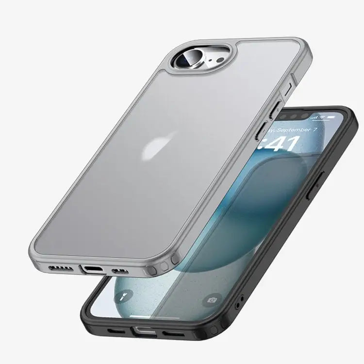 Armor Clear TPU Hard PC Phone Case iPhone 16e - iPhone 16e / Clear - Apple Accessories