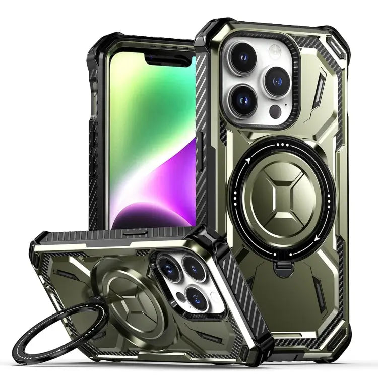 Armor Series Holder Phone Case For iPhone 15 Pro Max For iPhone 15 Pro For iPhone 15 Plus For iPhone 15 - For iPhone 15