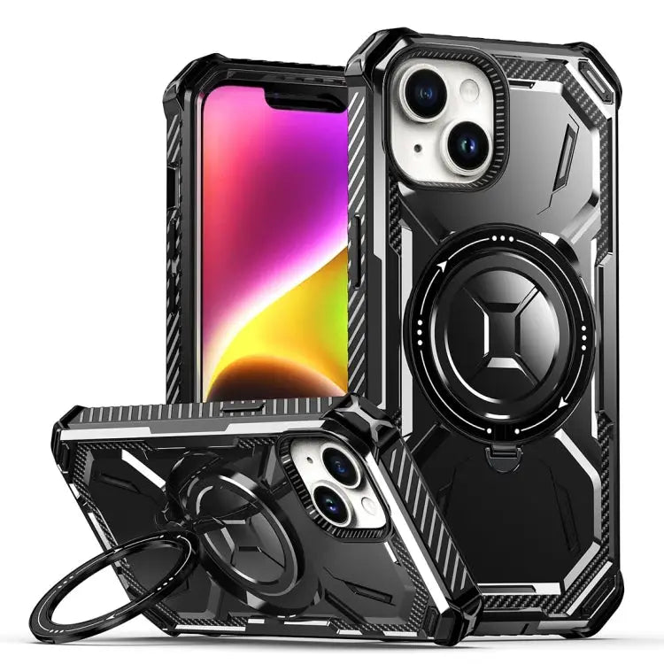 Armor Series Holder Phone Case For iPhone 15 Pro Max For iPhone 15 Pro For iPhone 15 Plus For iPhone 15 - For iPhone 15