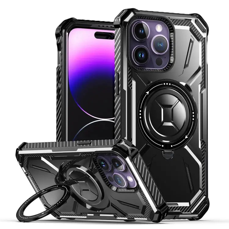 Armor Series Holder Phone Case For iPhone 15 Pro Max For iPhone 15 Pro For iPhone 15 Plus For iPhone 15 - For iPhone 15
