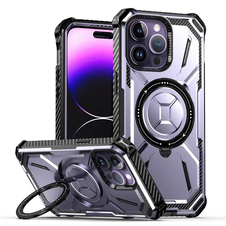 Armor Series Holder Phone Case For iPhone 15 Pro Max For iPhone 15 Pro For iPhone 15 Plus For iPhone 15 - For iPhone 15