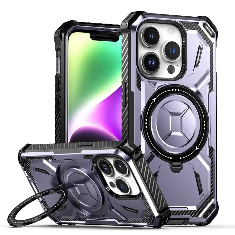 Armor Series Holder Phone Case For iPhone 15 Pro Max For iPhone 15 Pro For iPhone 15 Plus For iPhone 15 - For iPhone 15